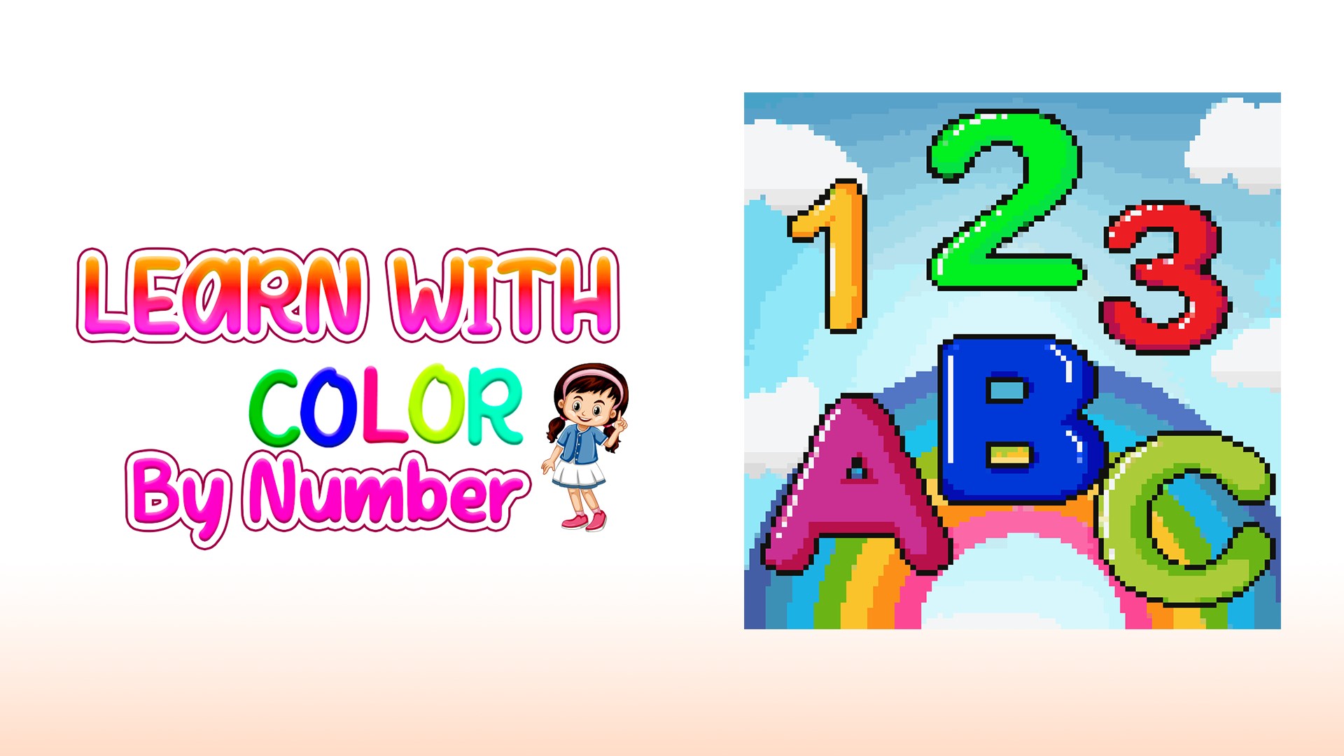 Get Color By Number Learn For Kids: Pixel Art Coloring Pages