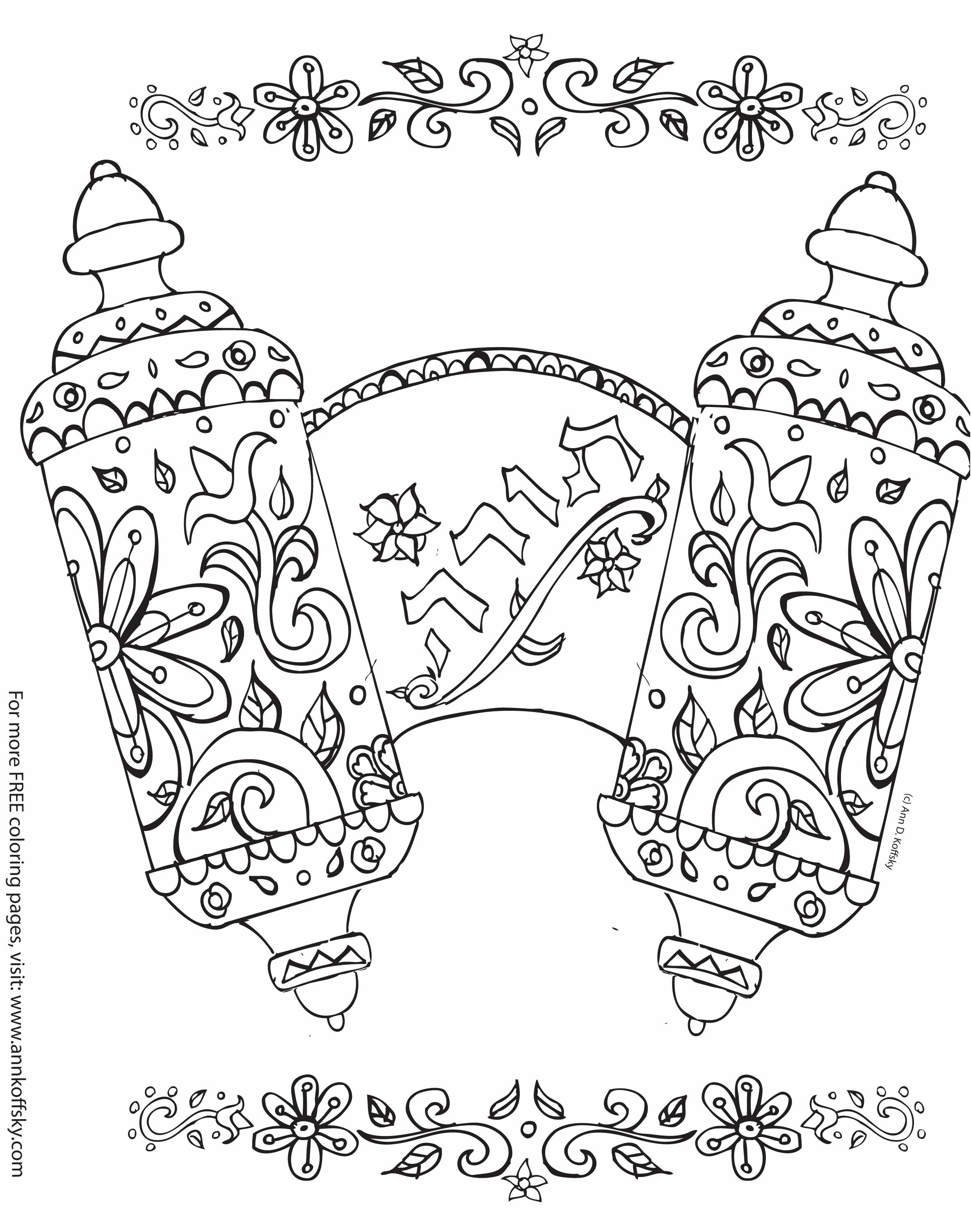 delightful Shavuot Coloring Page – jewish coloring pages for kids printable
