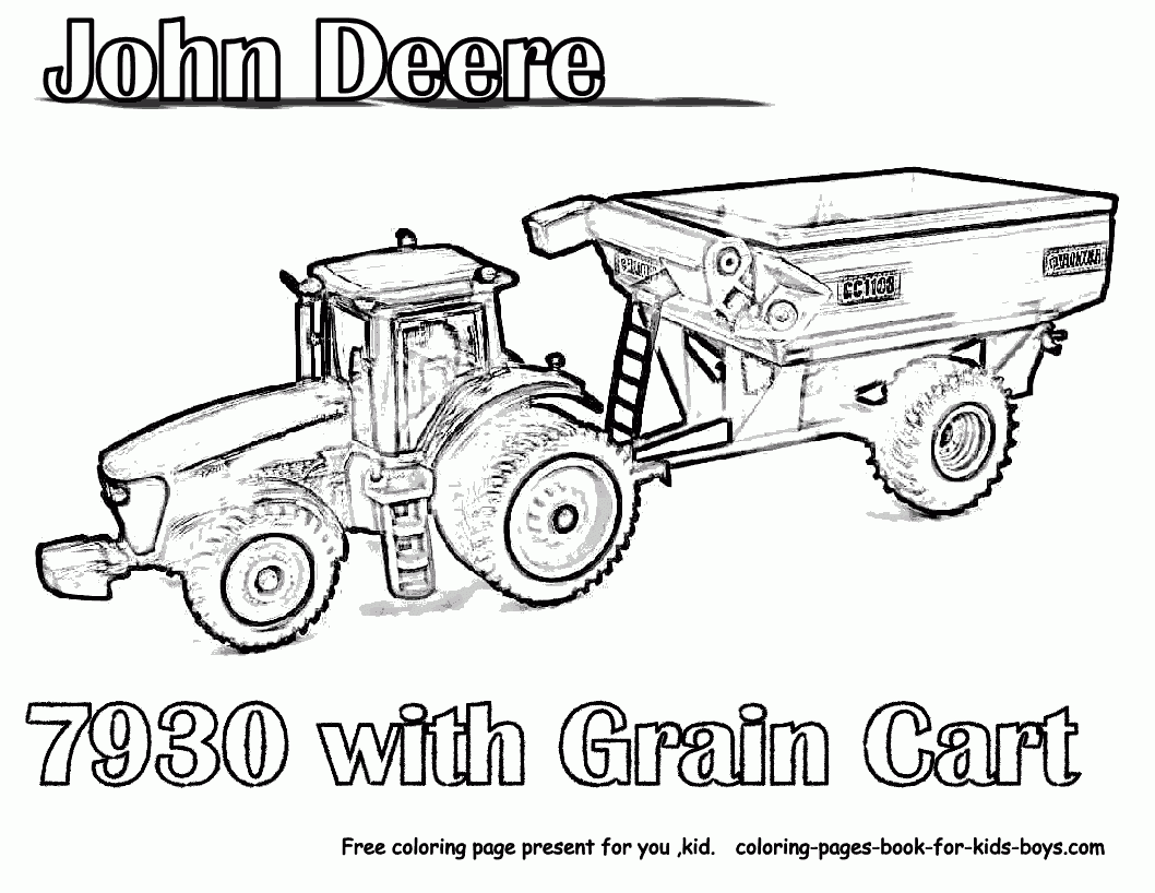 delightful tractor coloring pages and print Organization dreadful presentation – john deere tractor coloring pages free