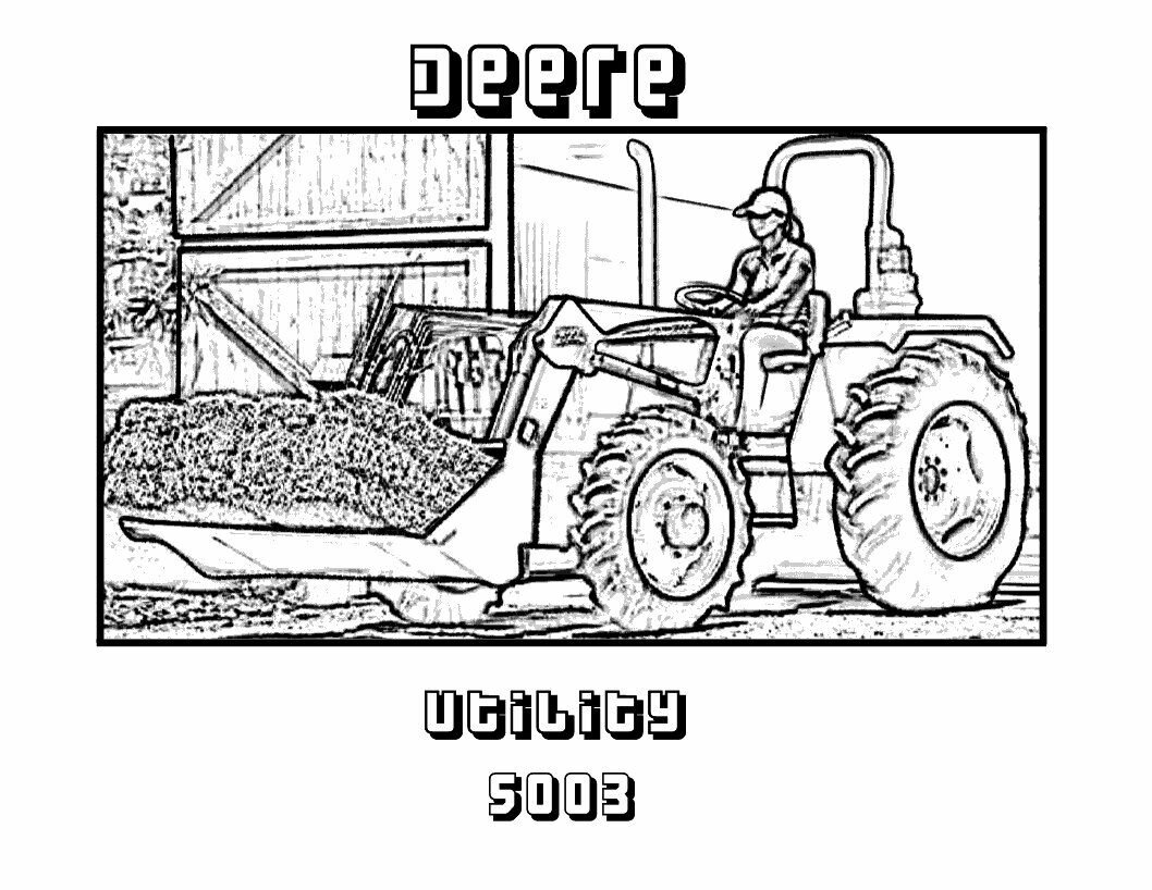 lovely John Deere Gator Coloring Pages Weddings Amazing pleasing type – john deere tractor coloring pages to print
