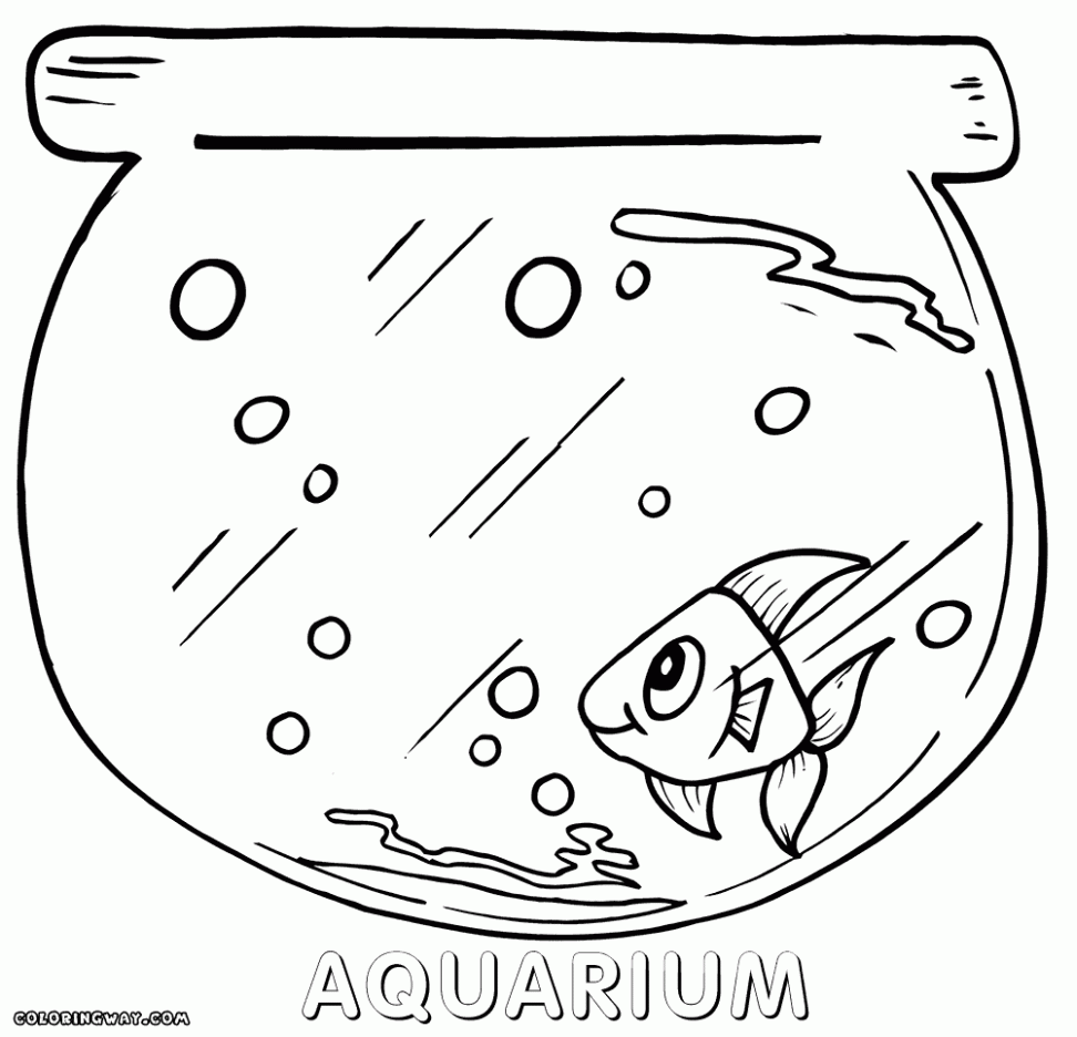 terrific Fish Tank Unbelievable Fish Tank Drawing Pictures Concept Aquarium graceful examples – fish in aquarium coloring pages